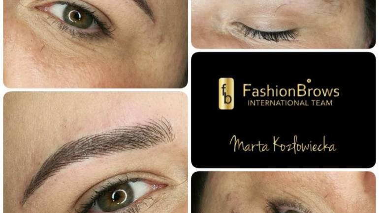 Makijaż permanentny BRWI | technika MICROBLADING